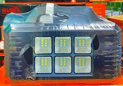 Solar Charging Station - Solar Lighting System Power Bank with Lights & Solar Panel