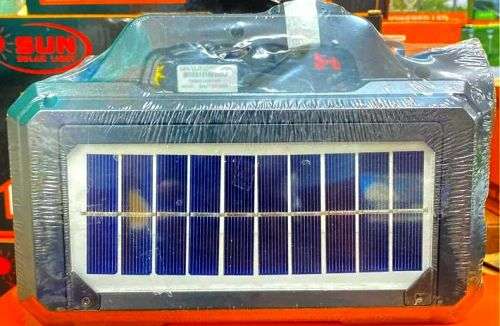 Solar Charging Station - Solar Lighting System Power Bank with Lights & Solar Panel