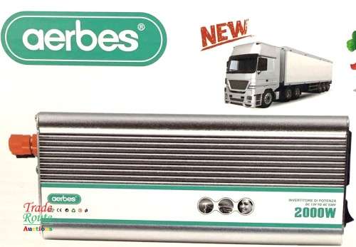 2000W INVERTER 12v DC to AC Inverter - Aerbes AB-Q015