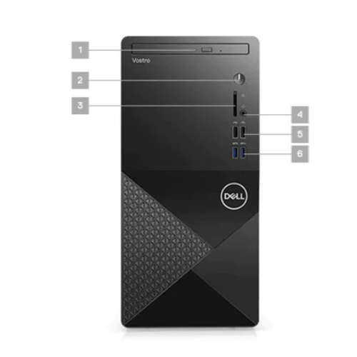 Dell Vostro 3888 Desktop PC Core i3 10100 10th Gen 3.6GHz - 8GB RAM - 1TB HDD
