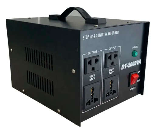 STEP UP AND STEP DOWN TRANSFORMER 110V TO 220V DT-2000VA Voltage Converter