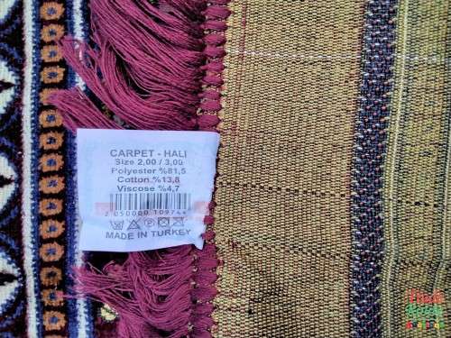 Very Fine Modern and Stunning Turkish Hali Carpet - Made in Turkey - 2.00 X 3.00 Meters