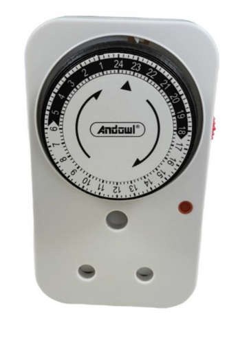24 Hour Plug-in Timer Timing Socket Start & Stop your Electrical Devices