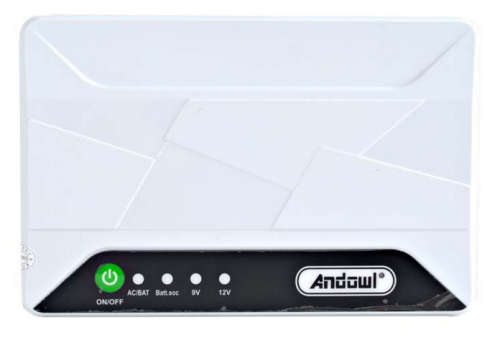 10000mAh Mini DC UPS Un-interrupted power for Wifi Routers Fibre Modems, Security Cam, Mobile device