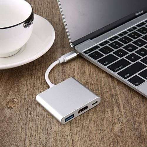 4K USB Type-C to HDMI and USB Adapter Multi-port Adapter