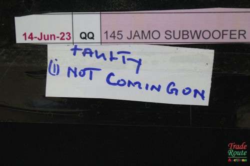 Jamo 8` SUB 210 Subwoofer - Black - FAULTY [ NOT COMING ON ] NO POWER