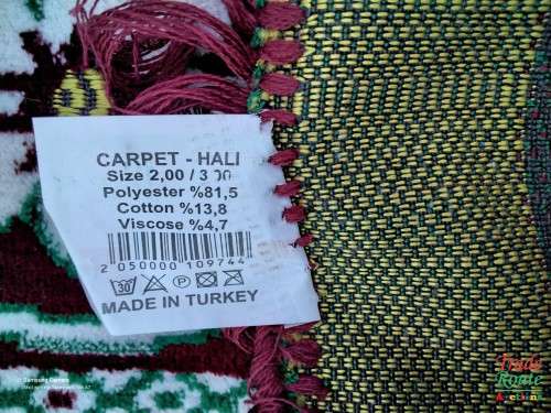 Modern Turkish Hali Carpet - Made in Turkey 2.00 x 3.00 meters