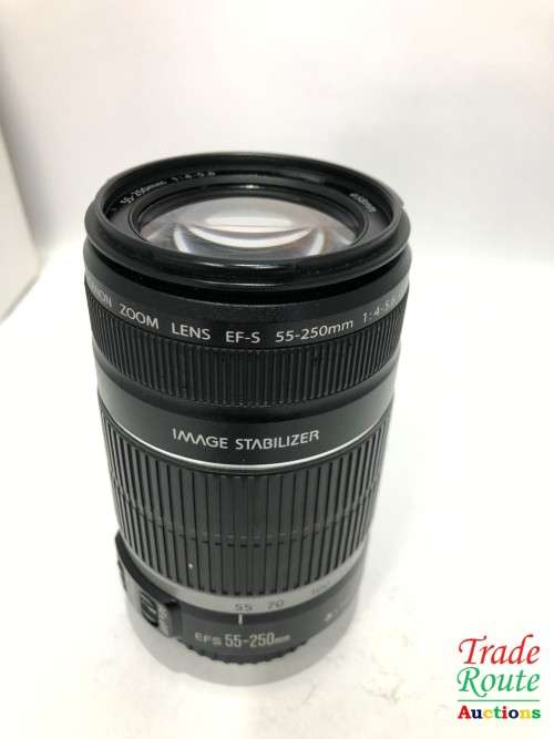 Canon EF-S 55-250m IS (Image Stabilizer)  Lens for Canon DSLR Cameras