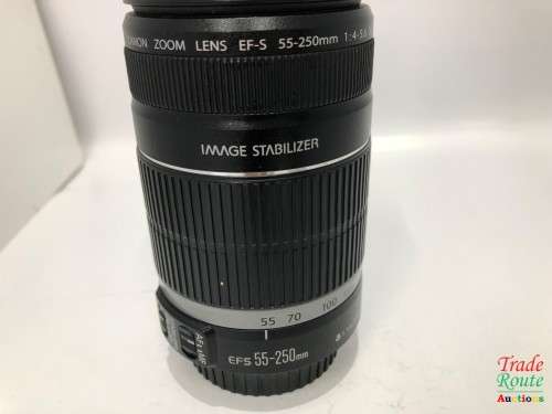 Canon EF-S 55-250m IS (Image Stabilizer)  Lens for Canon DSLR Cameras