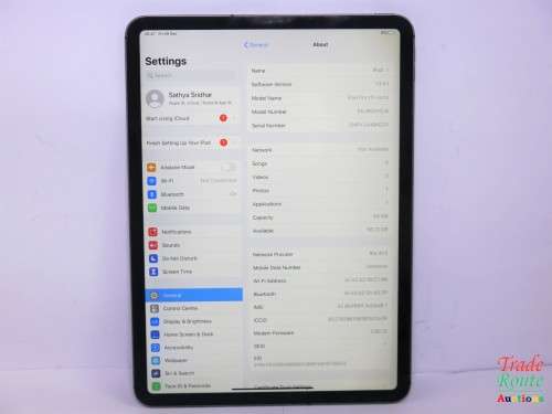 Apple  64GB  iPad Pro 11-inch Wi-Fi + Cellular Space Grey [ Read Description ]