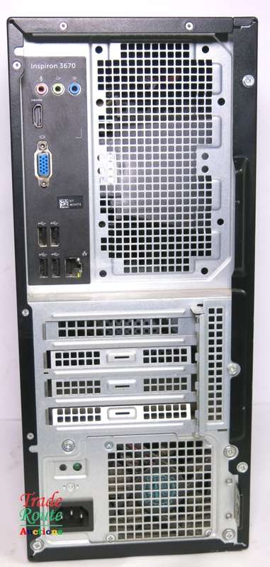 Dell Inspiron 3670 Desktop Computer Intel Core i3-8100 Processor 3.60GHz 8GB DDR4 RAM 1TB Hard Drive