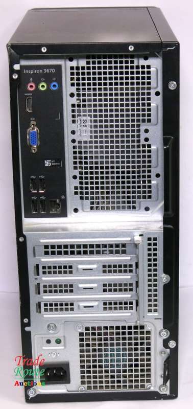 Dell Inspiron 3670 Desktop Computer Intel Core i3-8100 Processor 3.60GHz 8GB DDR4 RAM 1TB Hard Drive