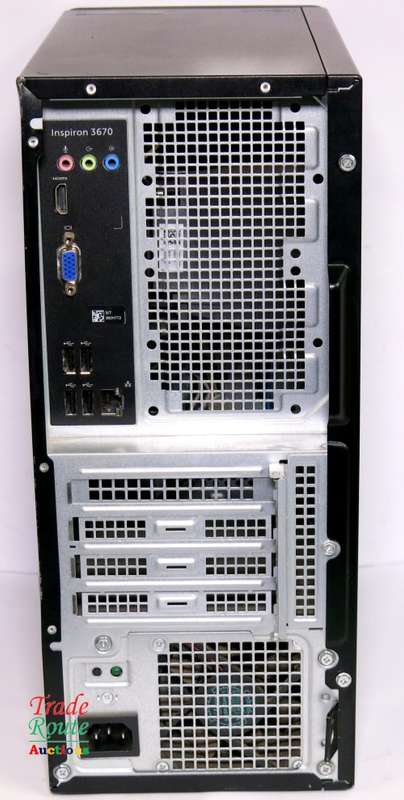 Dell Inspiron 3670 Desktop Computer Intel Core i3-8100 Processor 3.60GHz 8GB DDR4 RAM 1TB Hard Drive