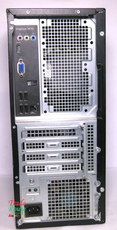 Dell Inspiron 3670 Desktop Computer Intel Core i3-8100 Processor 3.60GHz 8GB DDR4 RAM 1TB Hard Drive