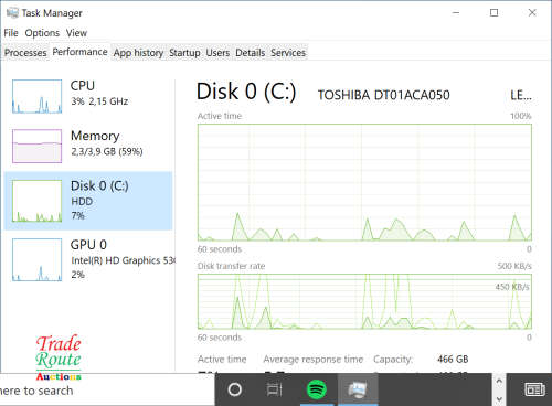 Lenovo S510 Desktop PC | CORE i5 6400 6th Gen 2.7GHz | 4GB RAM | 500GB HDD