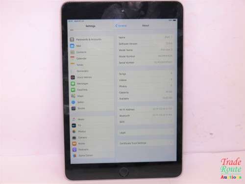 APPLE IPAD MINI 3  RETINA DISPLAY A1599 *** IPAD MINI 3 ****