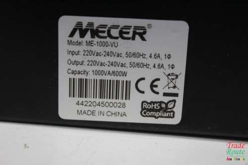 MECER ME-1000-VU UPS - Uninterrupted Power Supply 1000VA 800W
