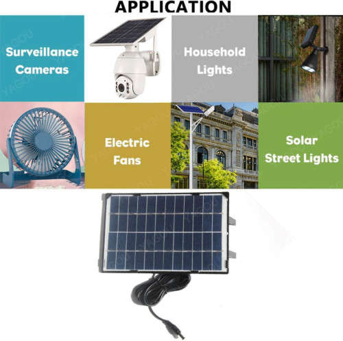 20w Solar Panel 16v/9v/6v - Outdoor Solar Panel Emergency Charging Unit