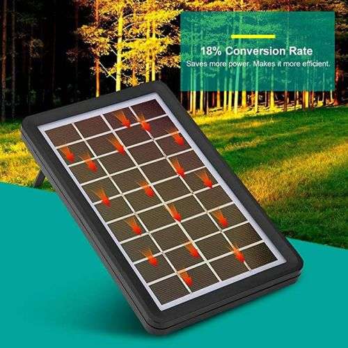 Solar Panel Emergency Charging Unit for Charging Cellphones