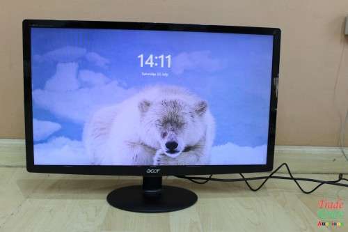 Acer S240HL 24 INCH LED Monitor 1920 x 1080 pixels Full HD - DVI & VGA PORTS
