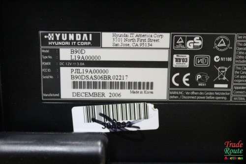 HYUNDAI 19` Inch B90D TFT SXGA LCD Monitor 1280 x 1024 [DVI & VGA PORTS]