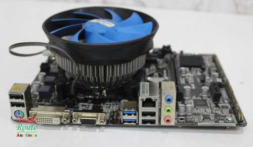 3 X Computer Motherboards Assorted + 3 x Processors (Core i5 + Pentium + Celeron)  [salvage stock]