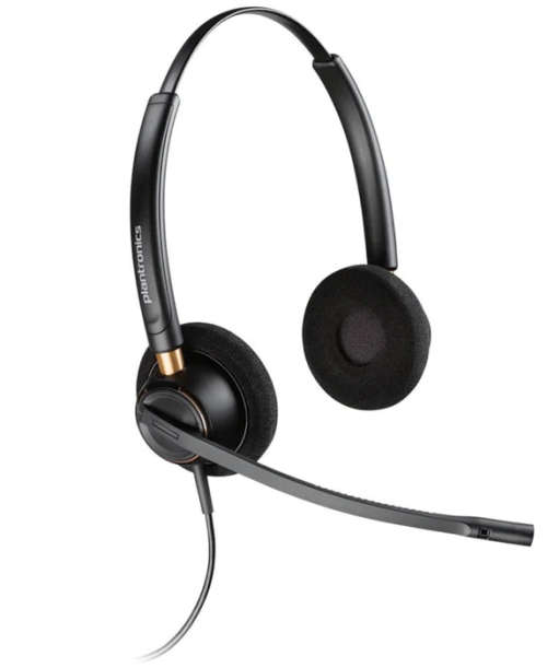 Plantronics Poly EncorePro HW520 Binaural Windeband Headset (For Call Centres / Contact Centres)