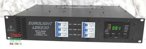 Behringer LD-6230 Eurolight 6-Channel DMX Dimmer Pack