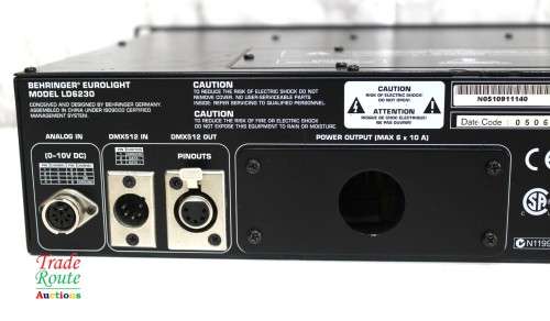 Behringer LD-6230 Eurolight 6-Channel DMX Dimmer Pack