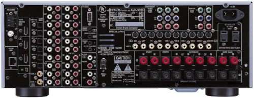 Denon AVR-3806 7.1-channel AV Surround receiver AMP [POWERS ON - NO SOUND - For Spares or Repair]