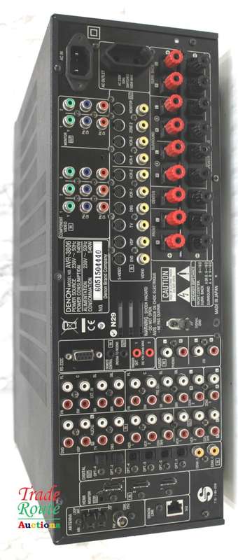 Denon AVR-3806 7.1-channel AV Surround receiver AMP [POWERS ON - NO SOUND - For Spares or Repair]