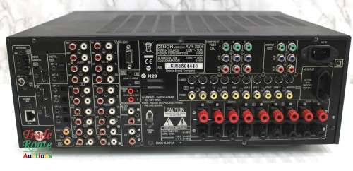 Denon AVR-3806 7.1-channel AV Surround receiver AMP [POWERS ON - NO SOUND - For Spares or Repair]