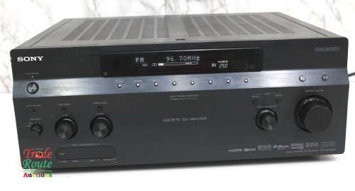 Sony STR DA5300ES 7.1 Channel 120 Watt Receiver Amplifier - POWERS ON BUT NO SOUND  - Salvage Stock