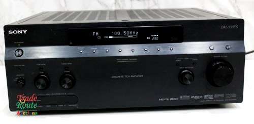 Sony STR DA5300ES 7.1 Channel 120 Watt Receiver Amplifier - POWERS ON BUT NO SOUND  - Salvage Stock