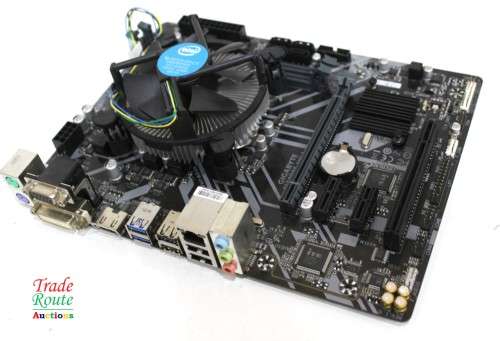 3 X Computer Motherboards Assorted + 2 X Processors (Core i7 8th Gen + i7 4th Gen)  [salvage stock]