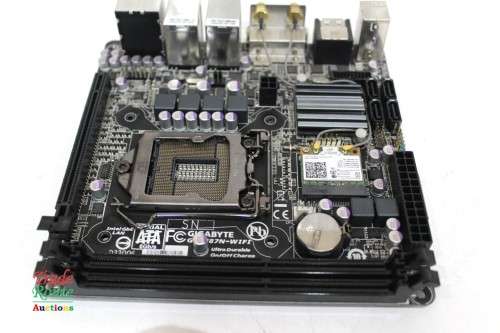 3 X Computer Motherboards Assorted + 2 X Processors (Core i7 8th Gen + i7 4th Gen)  [salvage stock]