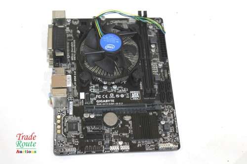 3 X Computer Motherboards Assorted + 2 X Processors ( i5 & AMD ) [salvage stock]