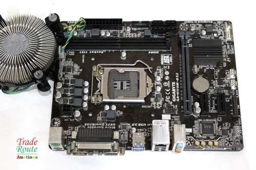 3 X Computer Motherboards Assorted + 2 X Processors ( i5 & AMD ) [salvage stock]