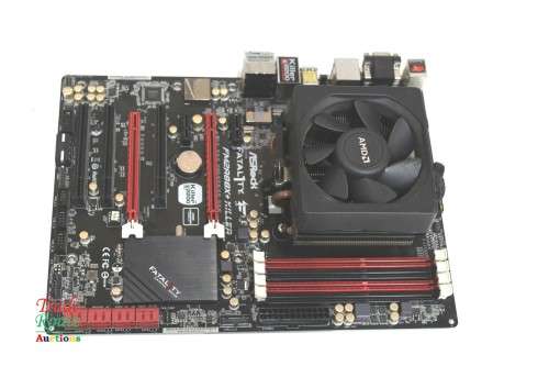 3 X Computer Motherboards Assorted + 2 X Processors ( i5 & AMD ) [salvage stock]