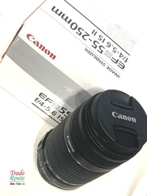 Canon EF-S 55-250m IS (Image Stabilizer)  Lens for Canon DSLR Cameras