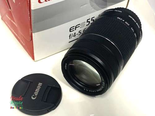 Canon EF-S 55-250m IS (Image Stabilizer)  Lens for Canon DSLR Cameras