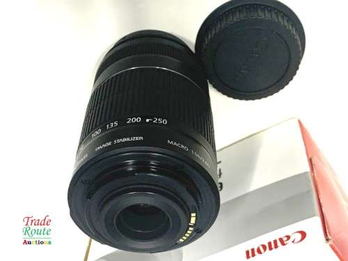 Canon EF-S 55-250m IS (Image Stabilizer)  Lens for Canon DSLR Cameras