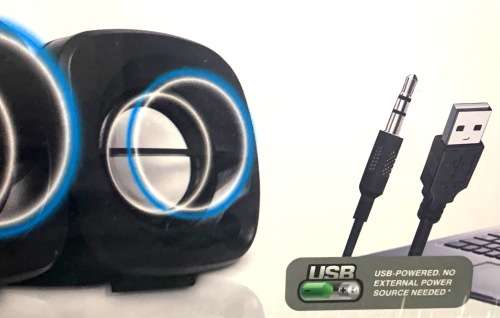 Multimedia Digital Speakers - Fashion Multimedia speakers USB POWERED for Laptops & Desktops