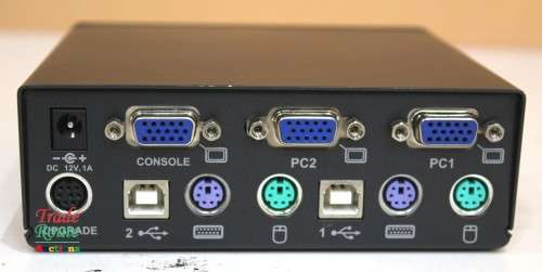 Avocent Switchview 2-port USB HYBRID & PS/2 KVM Switch  no cables/power supply [ Bid per item ]