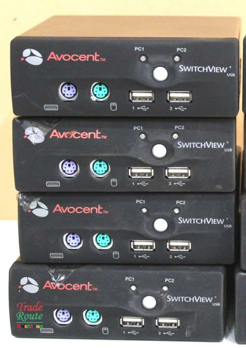Avocent Switchview 2-port USB HYBRID & PS/2 KVM Switch  no cables/power supply [ Bid per item ]