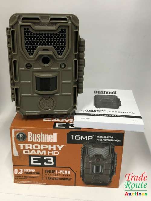 Bushnell Trophy Cam HD Essential E3 Digital Low-Glow Trail Camera