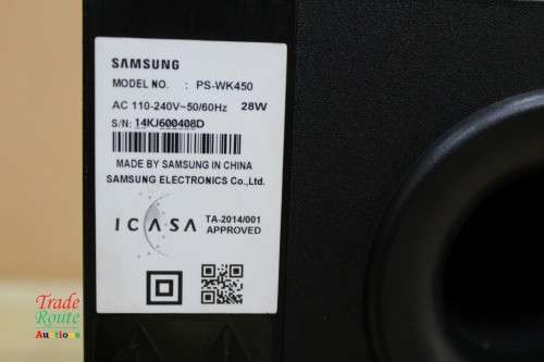 Samsung Subwoofer PS-WK450 Wireless Subwoofer [ sold untested ]