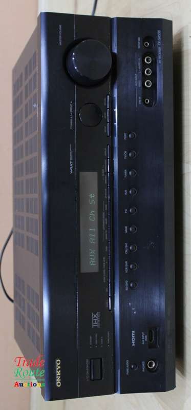 ONKYO TX-SR608 A/V Receiver Amplifier - [ NO SOUND ] [FOR SPARES OR REPAIR]