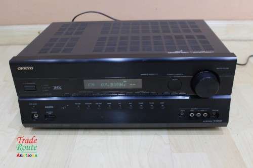 ONKYO TX-SR608 A/V Receiver Amplifier - [ NO SOUND ] [FOR SPARES OR REPAIR]