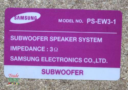 Samsung Subwoofer wired PS-EW3-1 - WORKS FINE